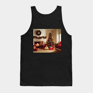 Fireside Christmas - Scene 7 Tank Top